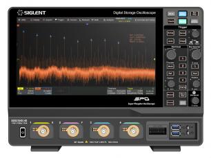 Oscilloscope 1GHz 4-ch 12-bit Siglent SDS3104X HD @ electrokit