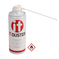 Tryckluftspray IT Duster 400ml @ electrokit