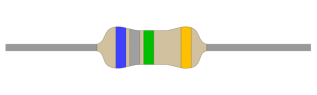 Resistor 1W 5% 6.8Mohm (6M8) @ electrokit