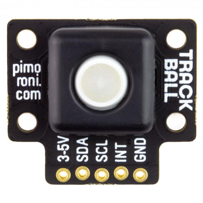 Trackball med RGBW-LED monterad p kort @ electrokit (2 av 4)