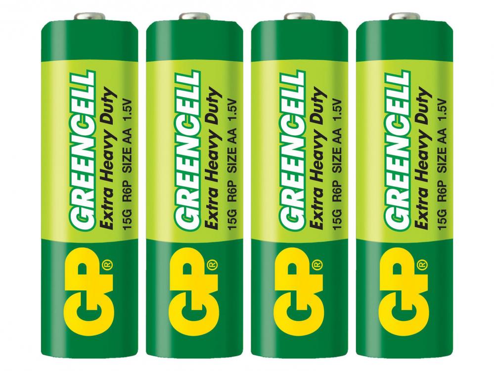 Buy Battery R6 / AA GP Grencell 4-pack at the right price @ electrokit