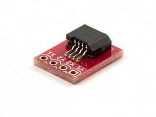 Connector for PSP touch-screen LCD 4.3" 24-bit - on pcb @ electrokit