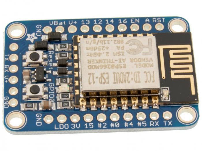 Adafruit HUZZAH ESP8266 Breakout @ electrokit (1 av 2)