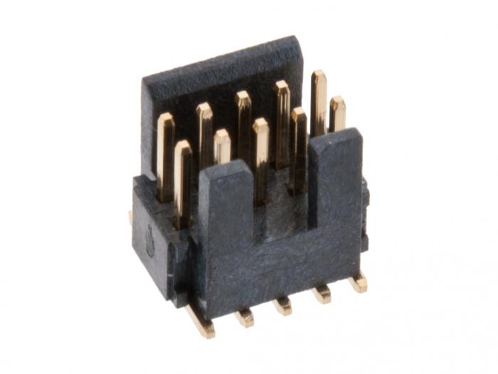 Header 1.27mm 10-pin SWD header mini @ electrokit (1 of 3)