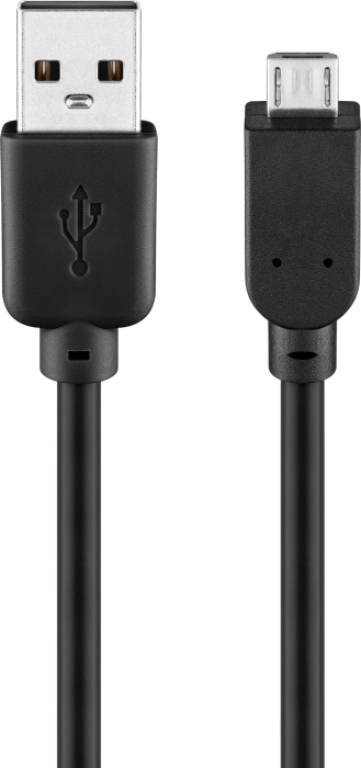 USB-kabel A-hane - micro B hane 15cm @ electrokit (1 av 1)