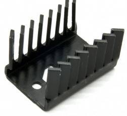 Heatsink TO-220 38x28x22mm @ electrokit