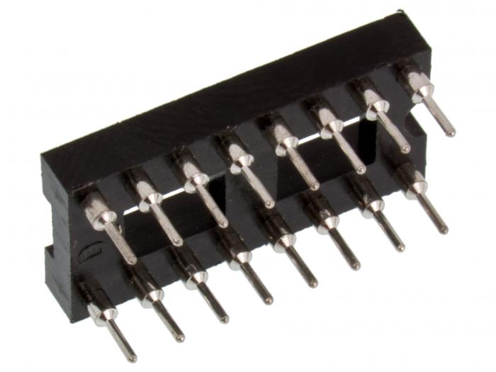 DIL-socket lathed 16-pin @ electrokit (2 of 2)