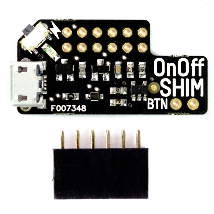 On/Off SHIM - Power switch for Raspberry Pi @ electrokit (2 of 4)