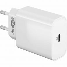 USB-C PD charger 45W white @ electrokit