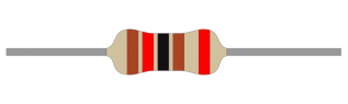 Resistor 3W 1.2kohm 2% (1k2) @ electrokit