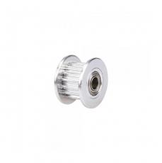 Idler Pulley - Toothed for 2GT-20T - 6mm Belt - 5mm Bore (Compressible @ electrokit