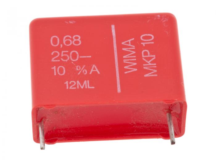 Capacitor 680nF 250V 22.5mm @ electrokit (1 of 1)