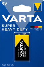 Battery 9V 6F22 Varta @ electrokit