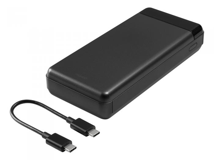 Powerbank 20000mAh 66W 2x USB-A 1x USB-C @ electrokit (3 of 3)