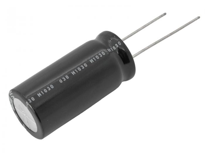 El.lyt 4700uF 25V 105C 16x30mm radial @ electrokit (1 av 1)