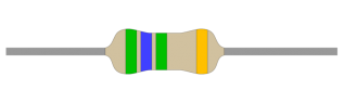 Resistor 1W 5% 5.6Mohm (5M6) @ electrokit