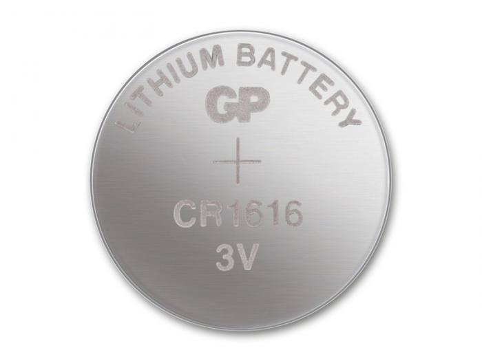 CR1616 batteri litium 3V GP @ electrokit (1 av 2)