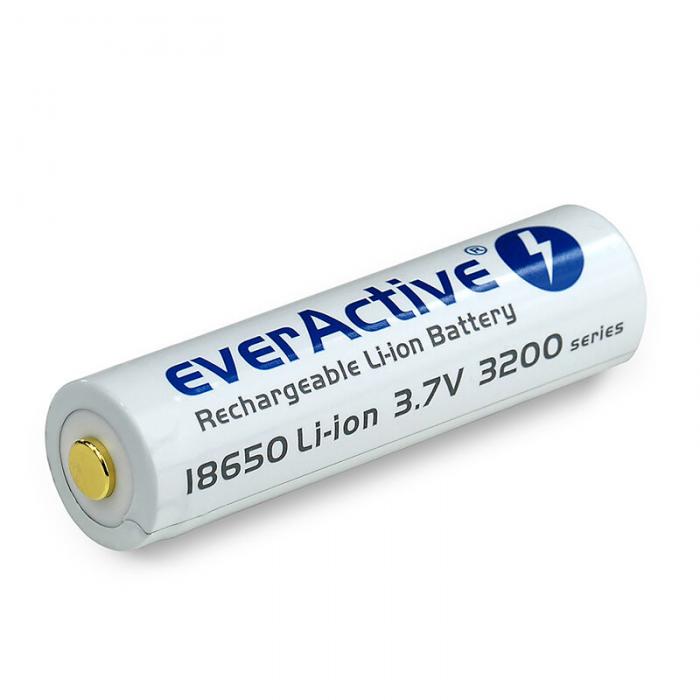 Batteri Li-Ion 18650 3.7V 3200mAh micro-USB-laddning @ electrokit (3 av 7)