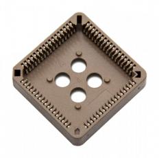 PLCC-socket hole mounted 68-p @ electrokit