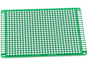 Experiment board 1 hole 60x80mm plated holes @ electrokit