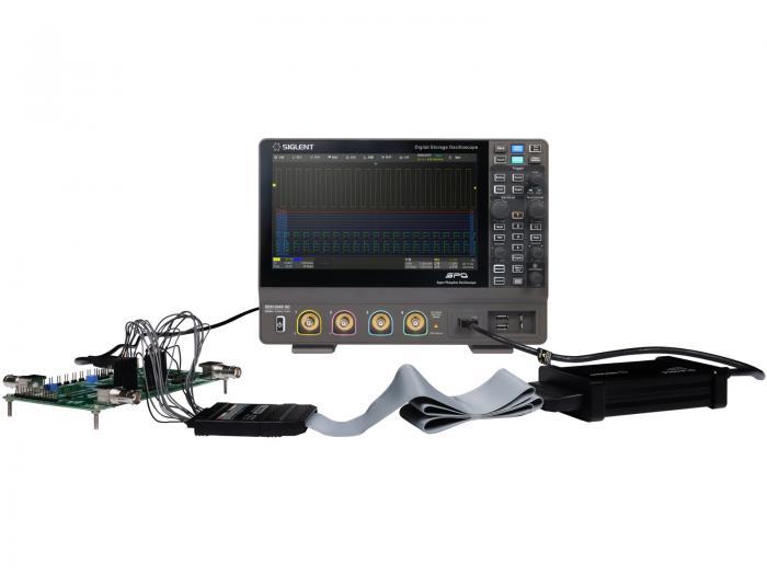 Oscilloskop 100MHz 2-kan 12-bit Siglent SDS1102X HD @ electrokit (8 av 10)