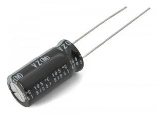 El.lyt 470 uF 50V 85C radial 10x20 @ electrokit