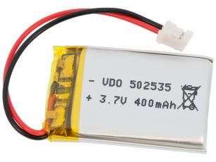 Batteri LiPo 3.7V 400mAh @ electrokit