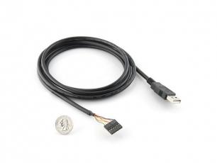 FTDI-kabel USB/TTL - I/O 3.3V - VCC 5V @ electrokit