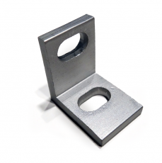 Universal L Bracket (Single) - Natural Anodized @ electrokit