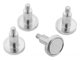 Magnetic feet M3 x 16.6mm - 4-pack @ electrokit