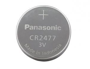 CR2477 battery lithium 3V Panasonic @ electrokit