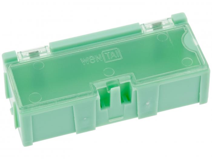 Modular Plastic Storage Box - green @ electrokit (1 of 2)