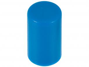 Cap for push button PCB 2-p - blue @ electrokit