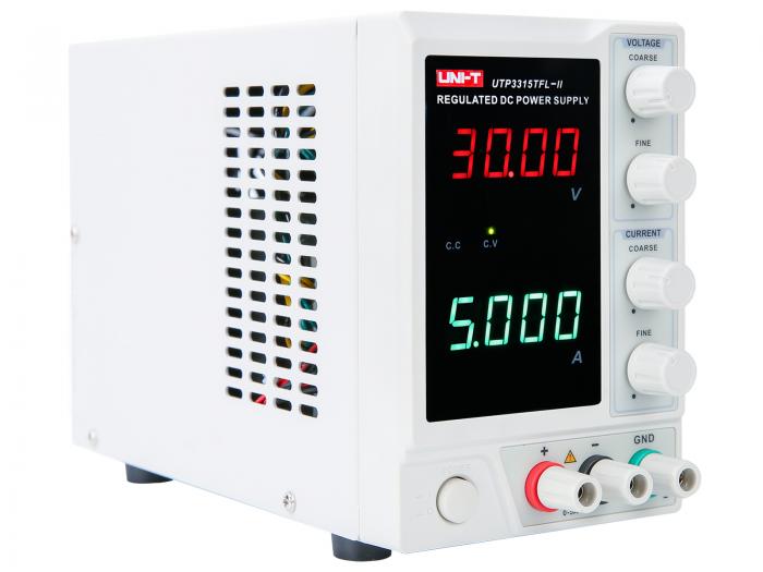 Lab power supply 0-30V 0-5A 150W UNI-T UTP3315TFL-II @ electrokit (2 of 4)
