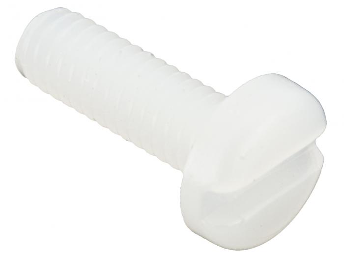 Skruv nylon MCS M4 x 12mm @ electrokit (1 av 1)