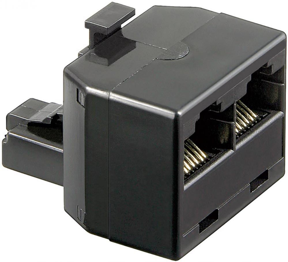 Buy RJ45 T-splitter straight M-F-F at the right price @ electrokit
