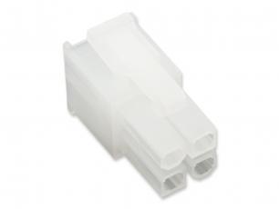 Contact housing Mini-Fit Jr female 2x2p @ electrokit