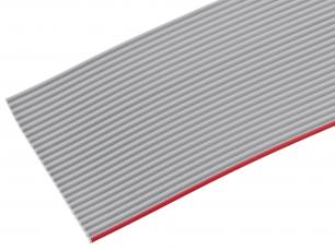 Ribbon cable gray 26 wires 1.27 mm /m @ electrokit