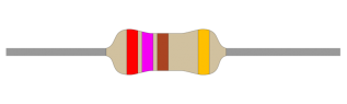 Resistor 1W 5% 270ohm (270R) @ electrokit