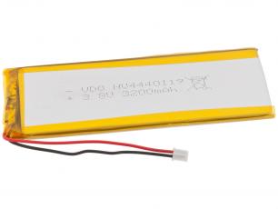 Battery LiPo 3.7V (3.8V) 3200mAh @ electrokit