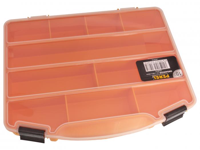 Storage box 251 x 200 x 44mm 10 compartments @ electrokit (1 of 2)