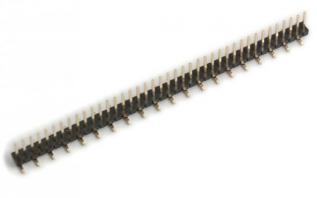 Male header 1.27mm 1x40p SMD @ electrokit
