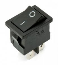 Rocker switch 2-p on-off I/O @ electrokit