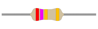 Resistor 1W 5% 2.7ohm (2R7) @ electrokit