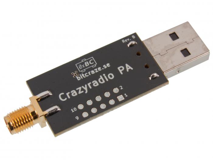 Crazyflie 2.0 - Crazyradio PA - USB Radiomodul med antenn @ electrokit (3 av 3)