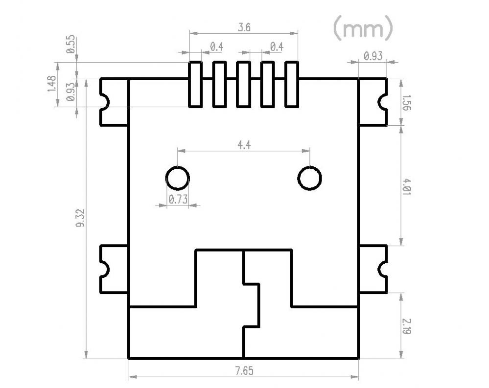 Buy USB mini-B SMD at the right price @ electrokit