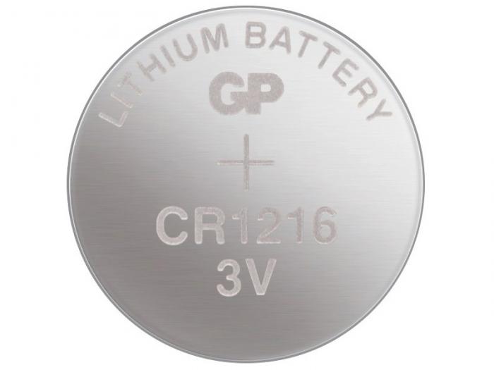 CR1216 battery lithium 3V GP @ electrokit (1 of 2)