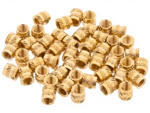 Gänginsats M3 x 4mm 50-pack @ electrokit