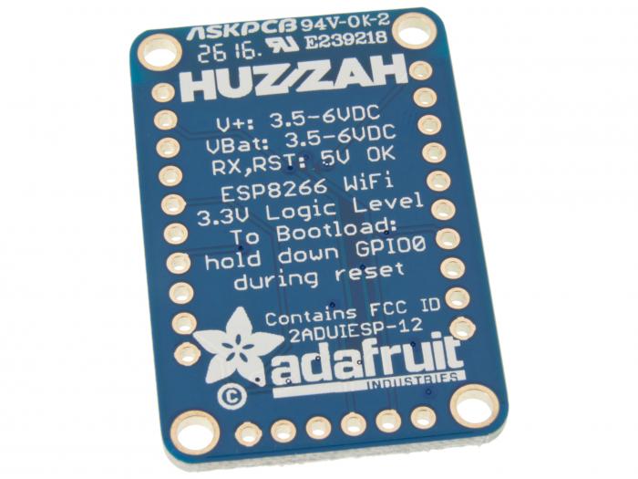 Adafruit HUZZAH ESP8266 Breakout @ electrokit (2 av 2)