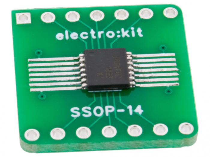 Adapterkort SOIC-14 / TSSOP-14 @ electrokit (4 av 4)